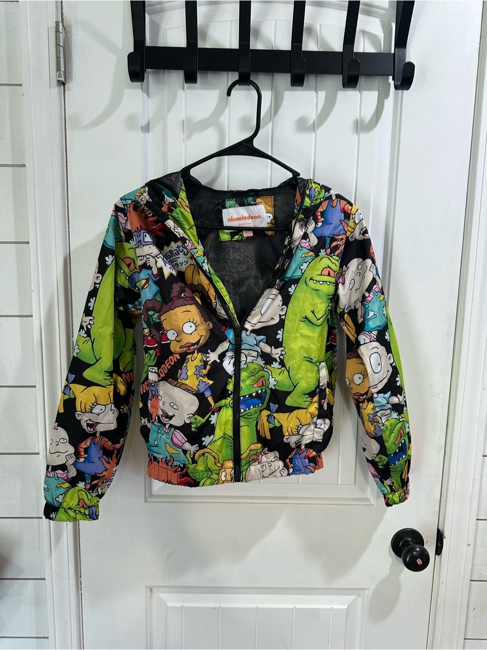 Members only Nickelodeon Rugrats Cartoon Character Windbreaker